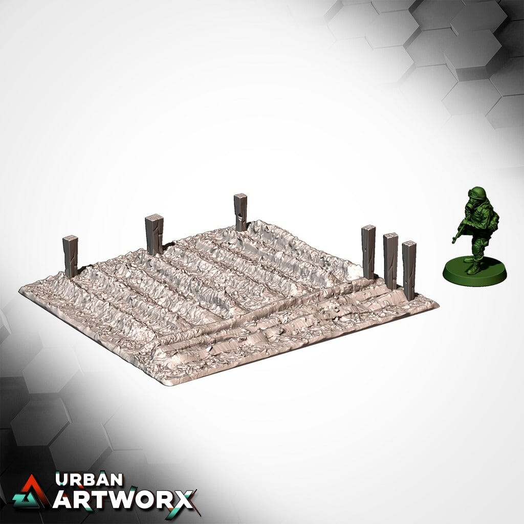 Tabletop Gelände - Txarli Factory - Crops Txarli Factory Crop Land 03
