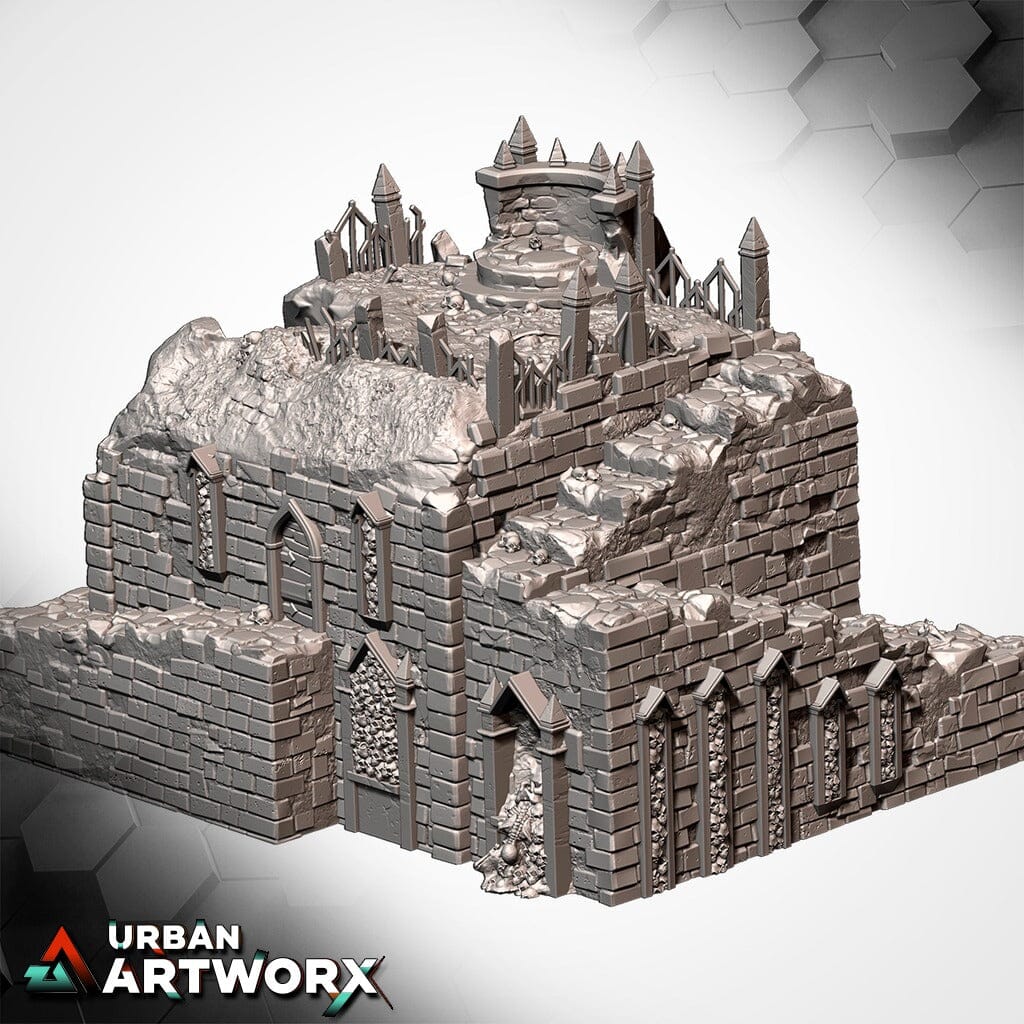 Tabletop Gelände - Txarli Factory - Cursed Mausoleum Txarli Factory