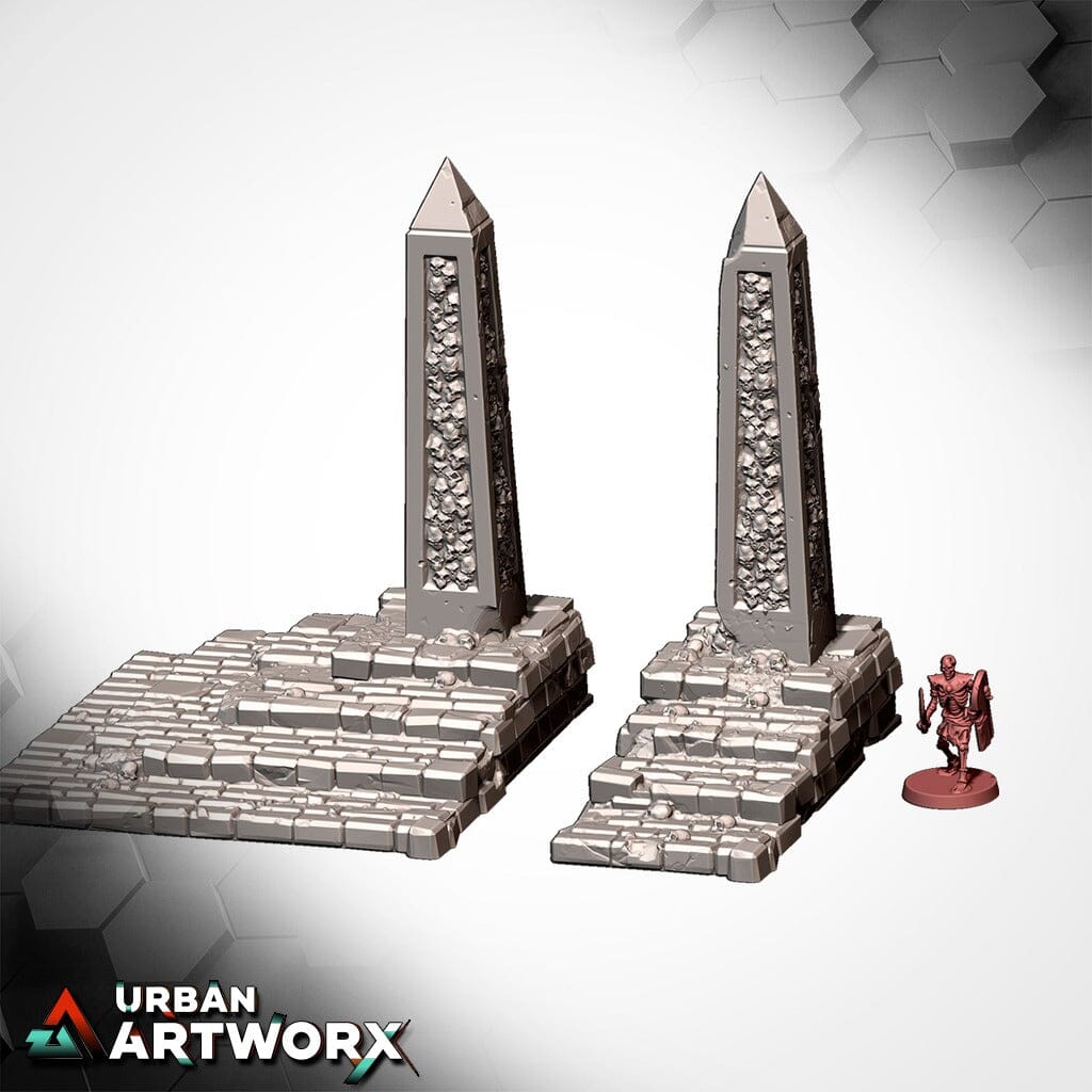 Tabletop Gelände - Txarli Factory - Cursed Mausoleum Txarli Factory Monolith A