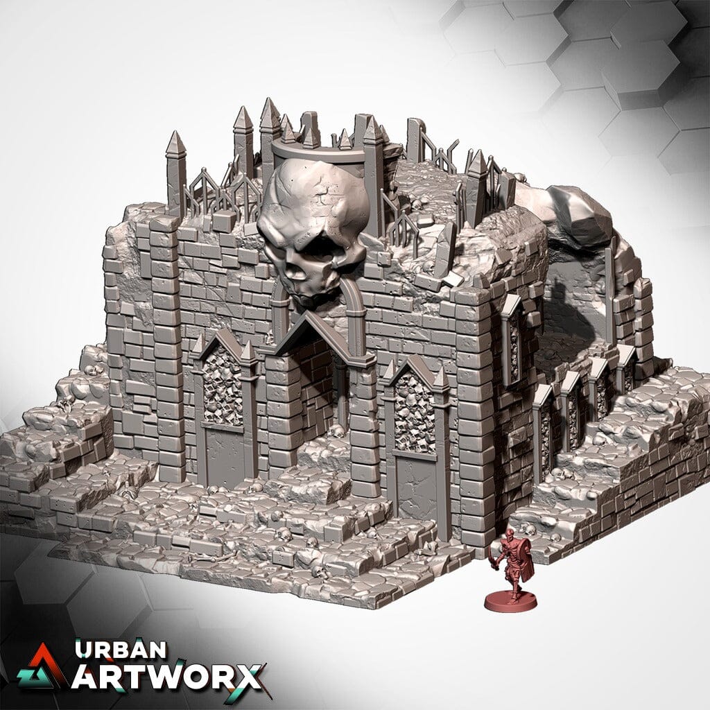 Tabletop Gelände - Txarli Factory - Cursed Mausoleum Txarli Factory The Great Cursed Mausoleum
