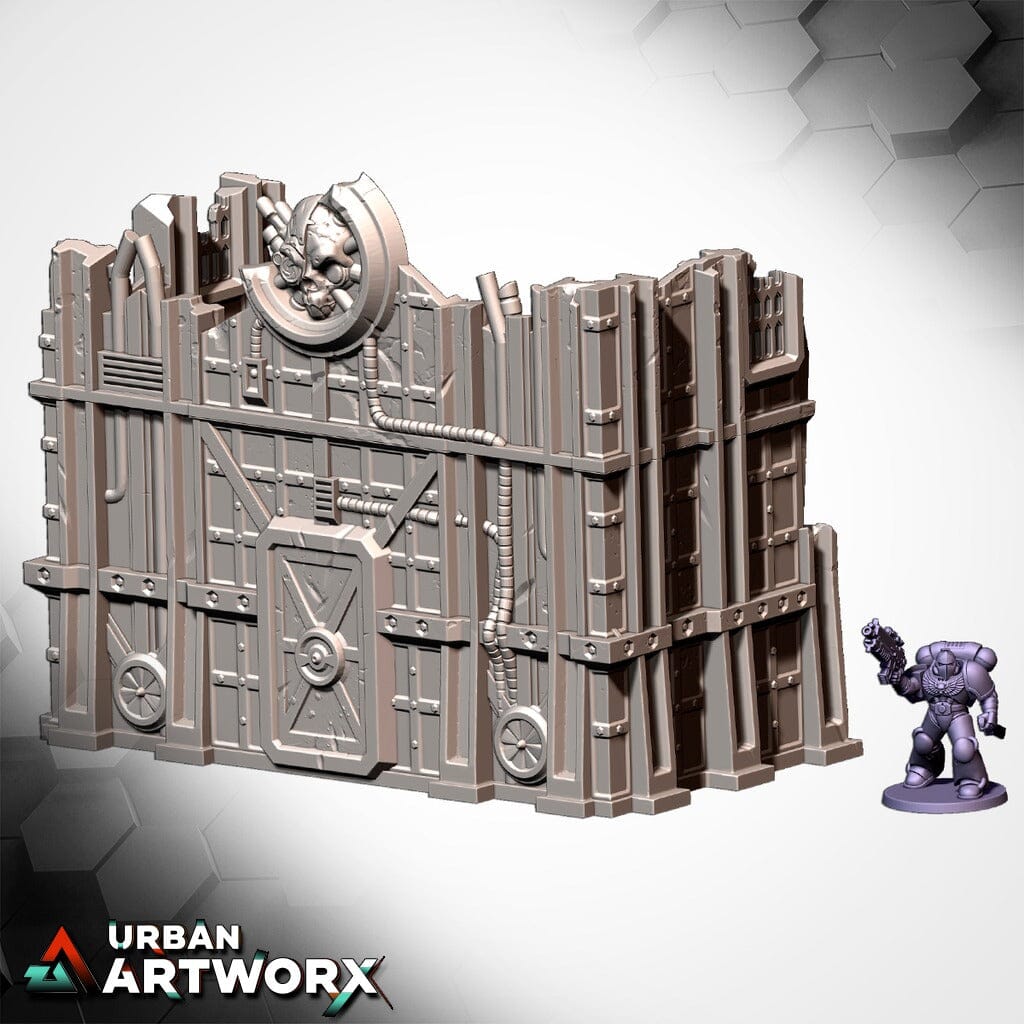 Tabletop Gelände - Txarli Factory - Grimdark Industrial Ruins Txarli Factory