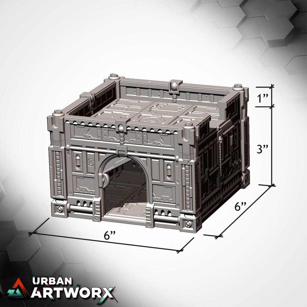 Tabletop Gelände - Txarli Factory - Hive City Txarli Factory