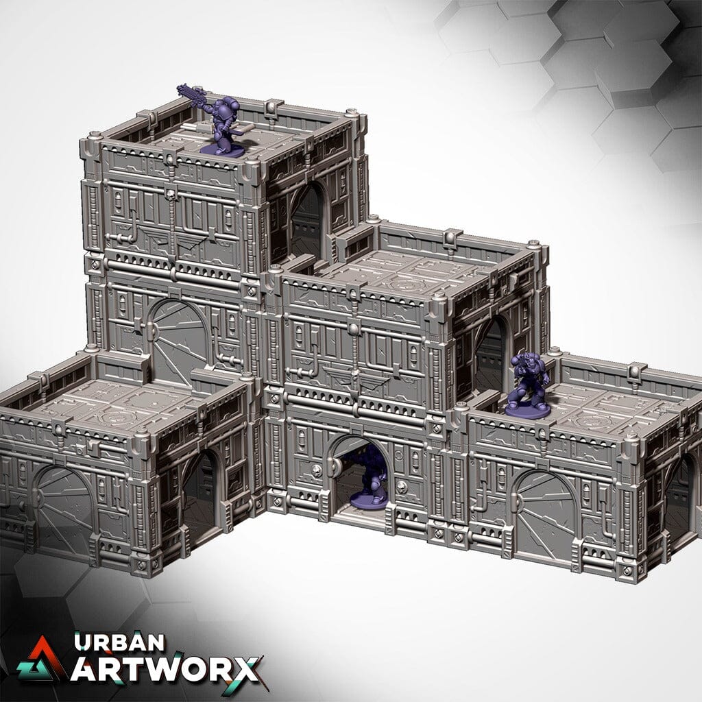 Tabletop Gelände - Txarli Factory - Hive City Txarli Factory