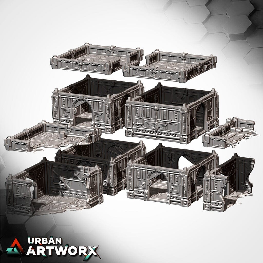 Tabletop Gelände - Txarli Factory - Hive City Txarli Factory