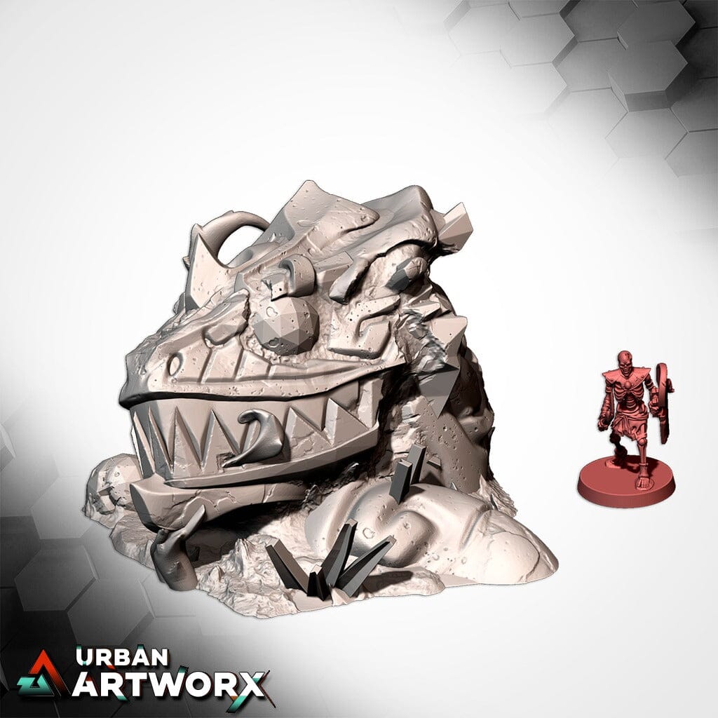 Tabletop Gelände - Txarli Factory - Lost City Txarli Factory Statue Head