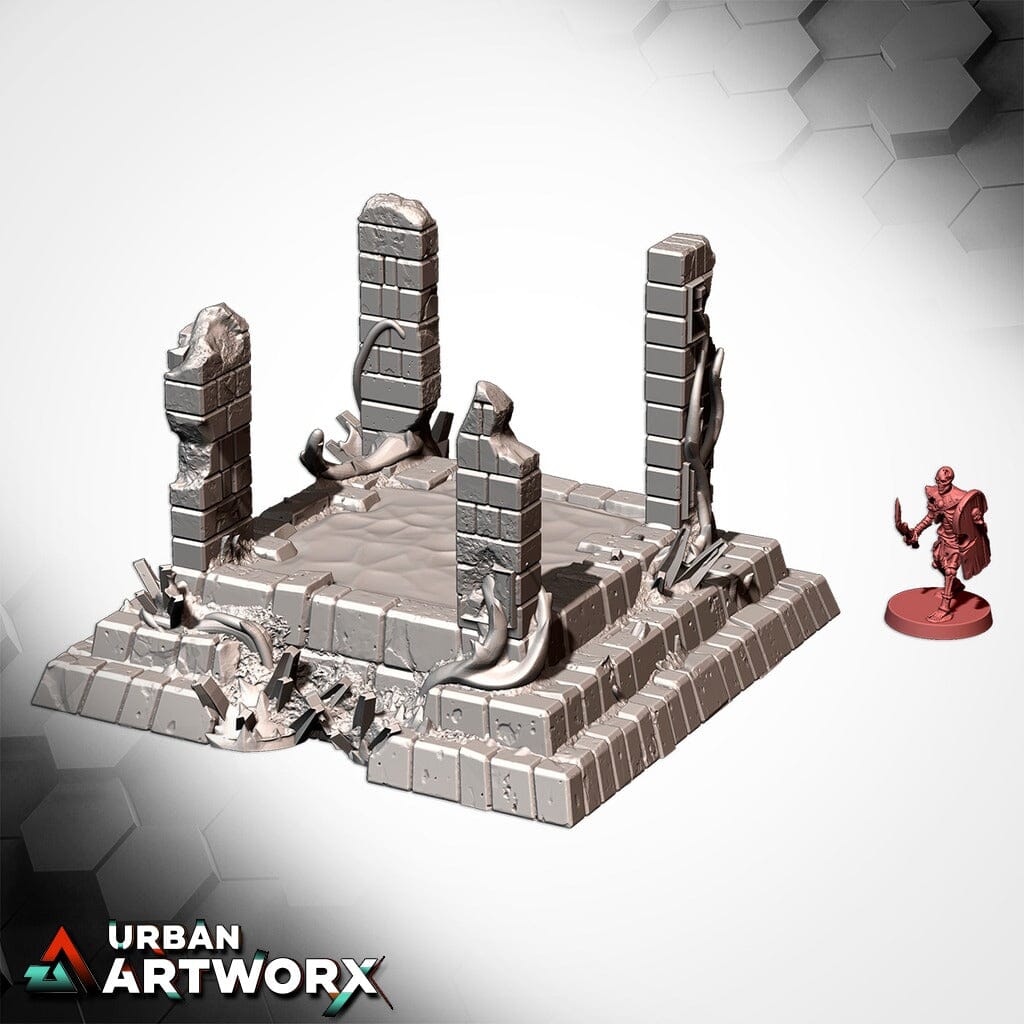 Tabletop Gelände - Txarli Factory - Lost City Txarli Factory Temple
