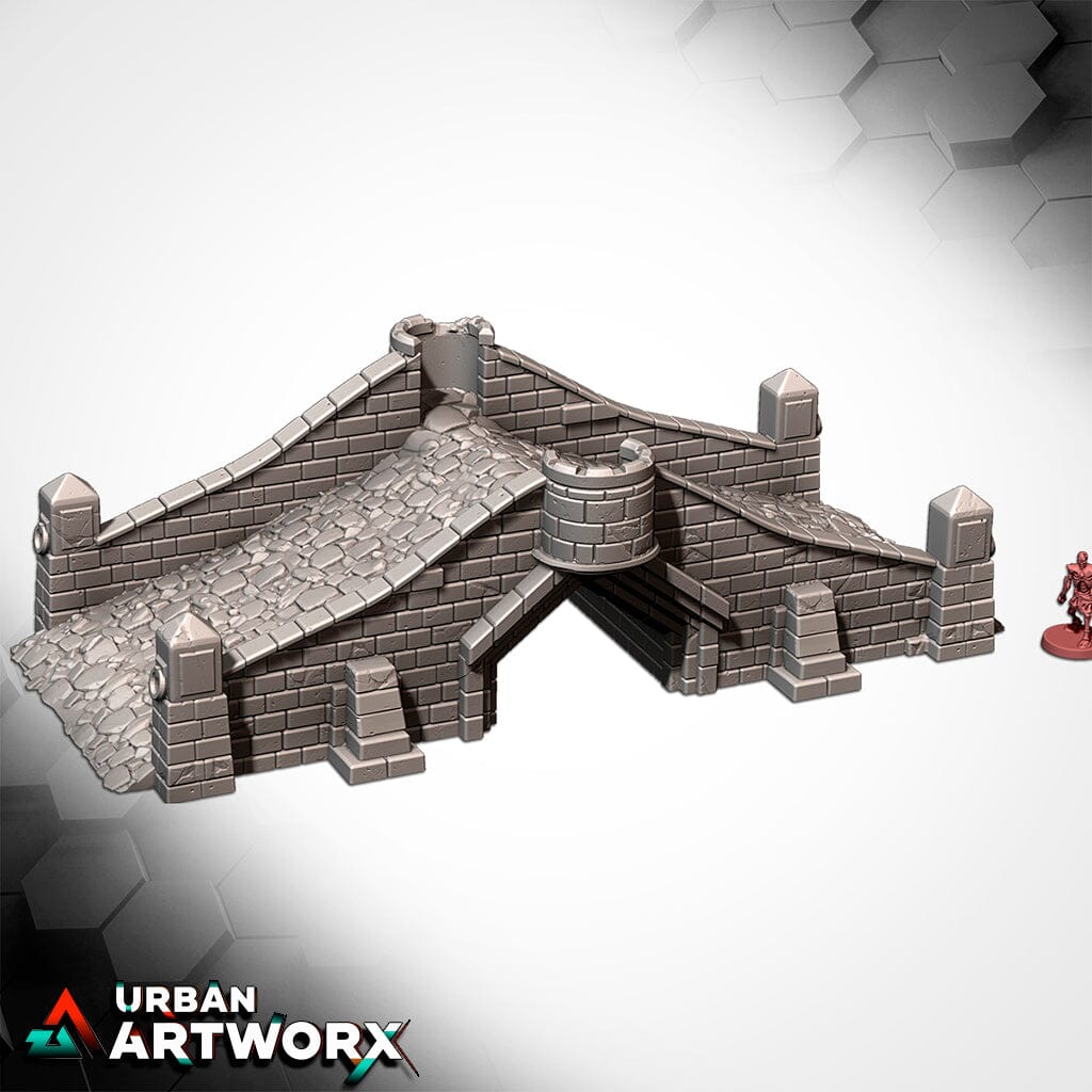 Tabletop Gelände - Txarli Factory - Medieval Bridges Txarli Factory Bridge 03