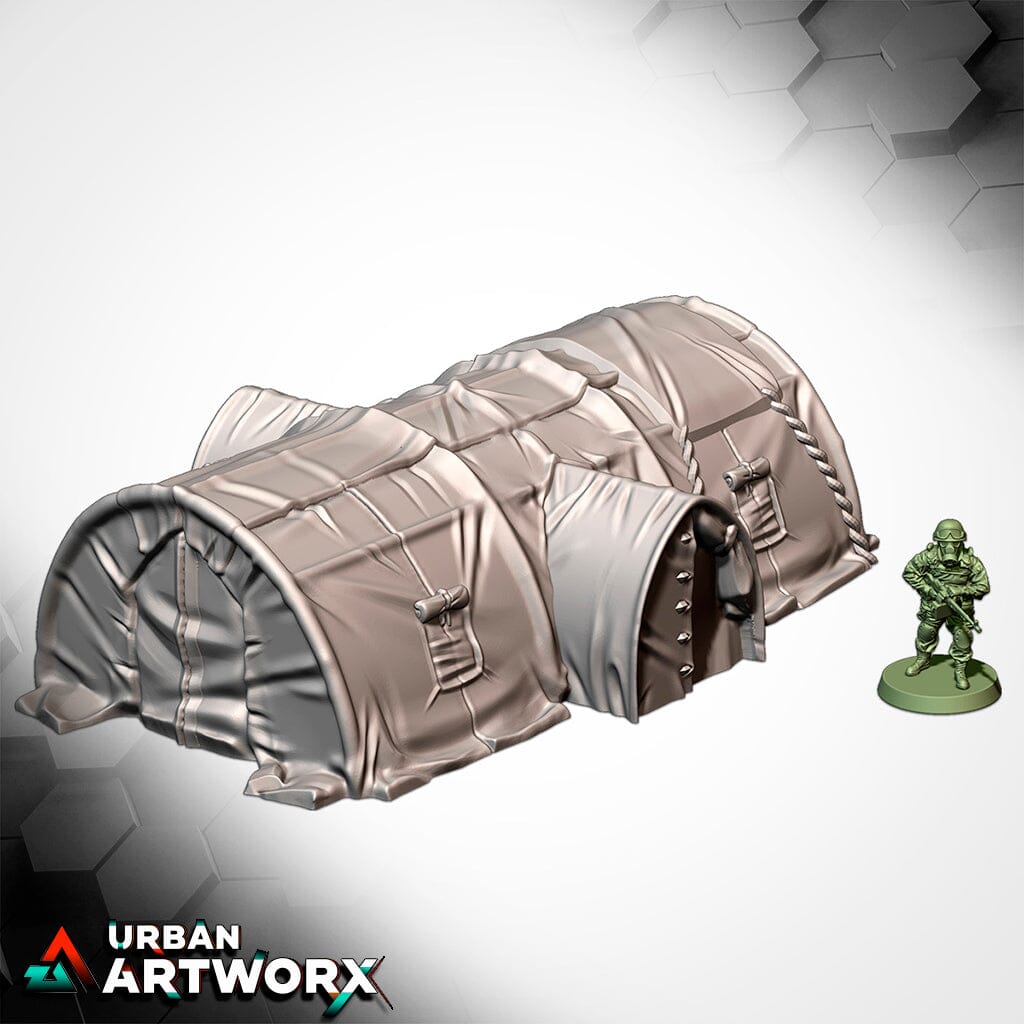 Tabletop Gelände - Txarli Factory - Military Barracks Txarli Factory Barrack 03