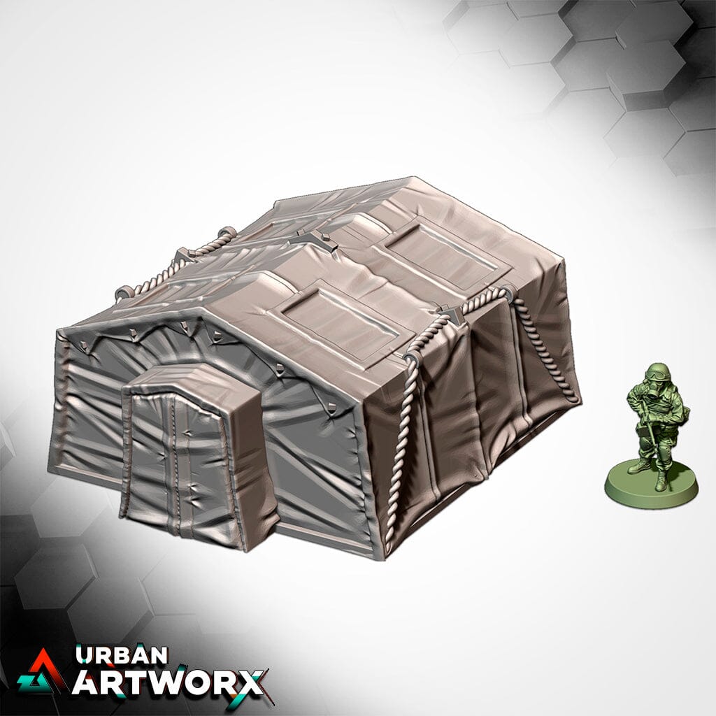 Tabletop Gelände - Txarli Factory - Military Barracks Txarli Factory Barrack 06