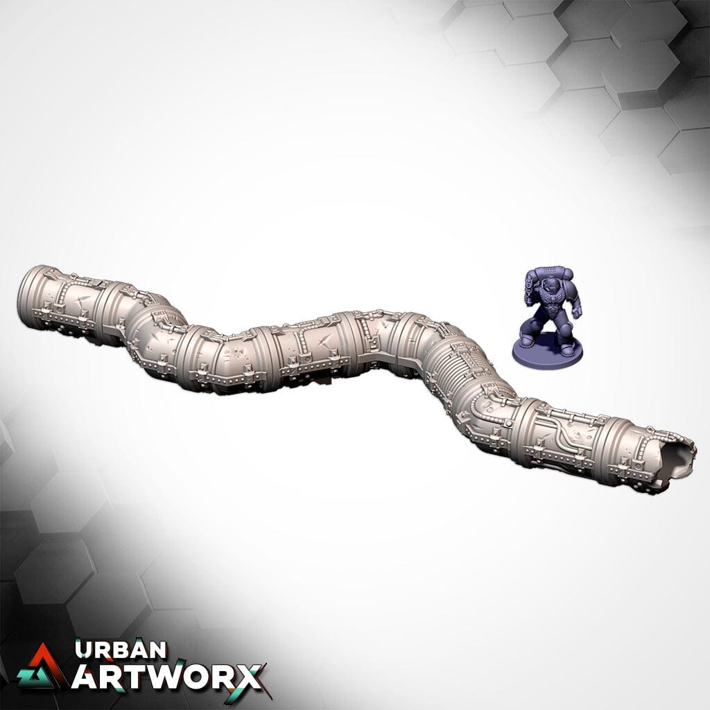 Tabletop Gelände - Txarli Factory - Modular Pipes Txarli Factory Tubes