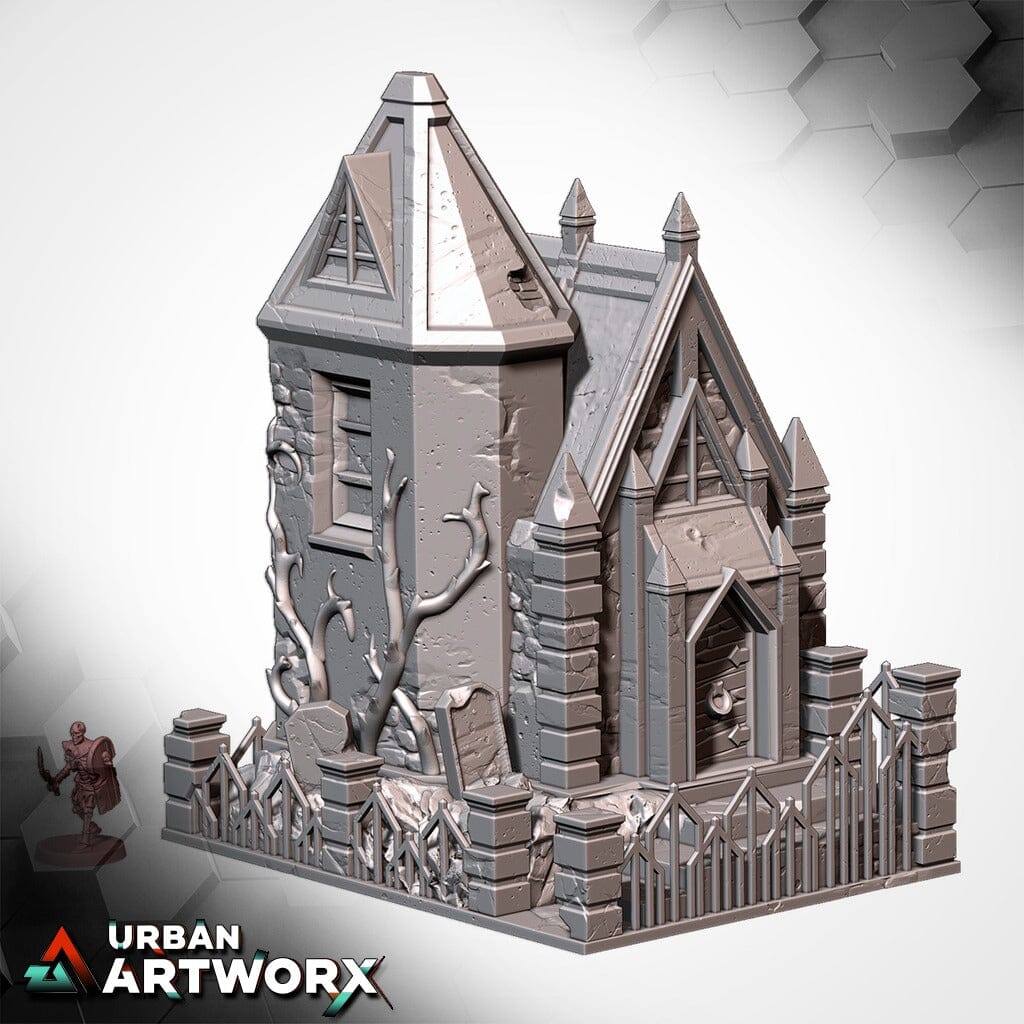 Tabletop Gelände - Txarli Factory - Night of the Living Dead Txarli Factory House