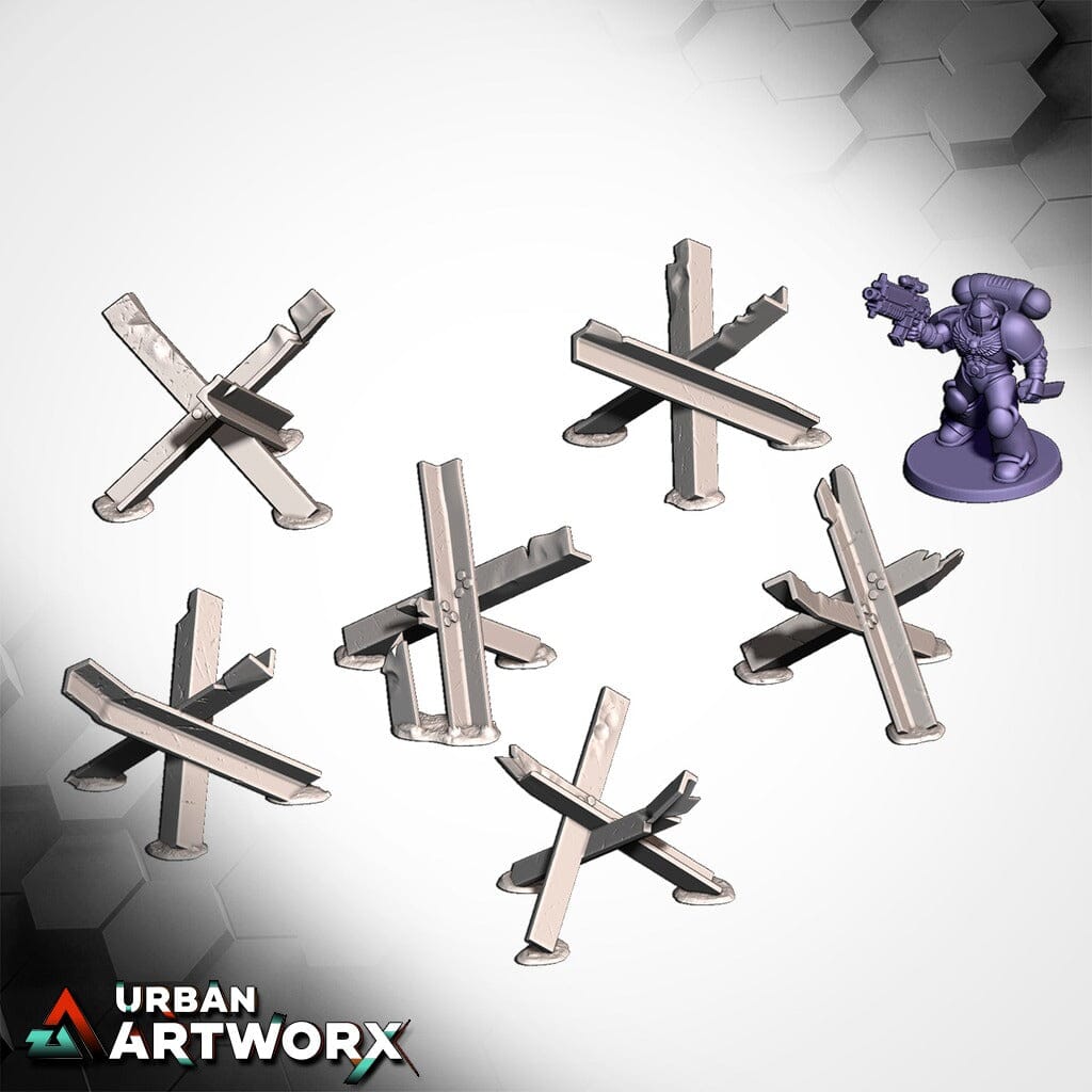 Tabletop Gelände - Txarli Factory - Obstacles of War Txarli Factory Anti Tank