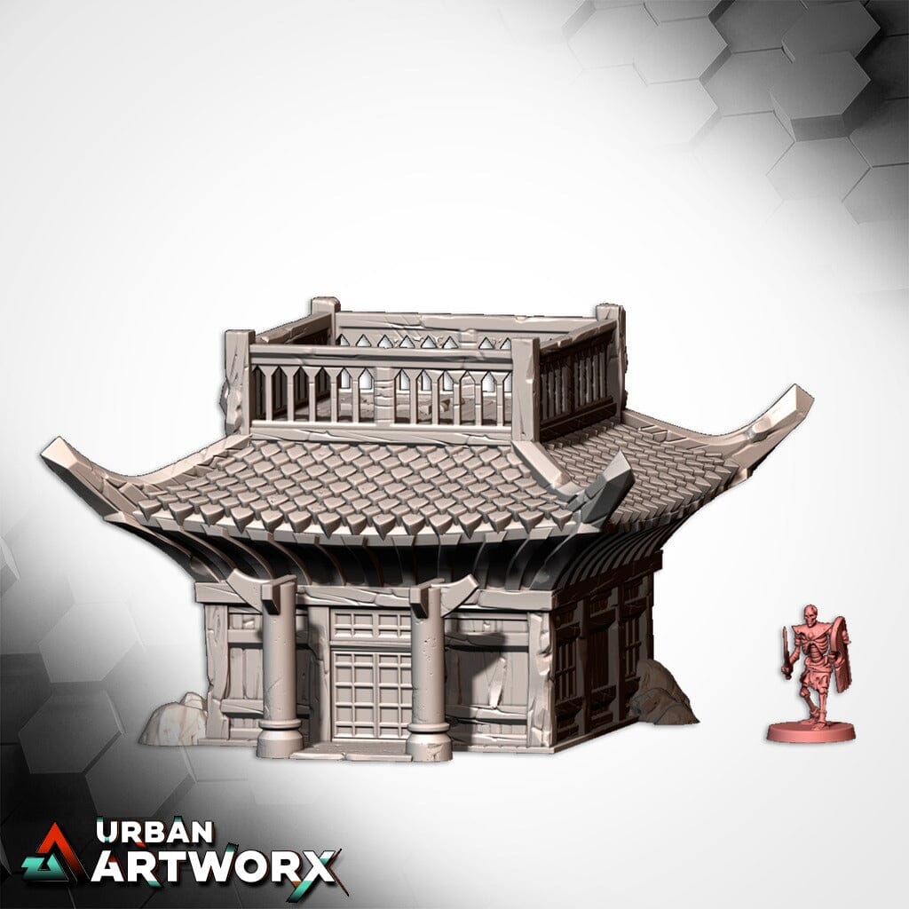 Tabletop Gelände - Txarli Factory - Oriental Buildings Txarli Factory Building 01