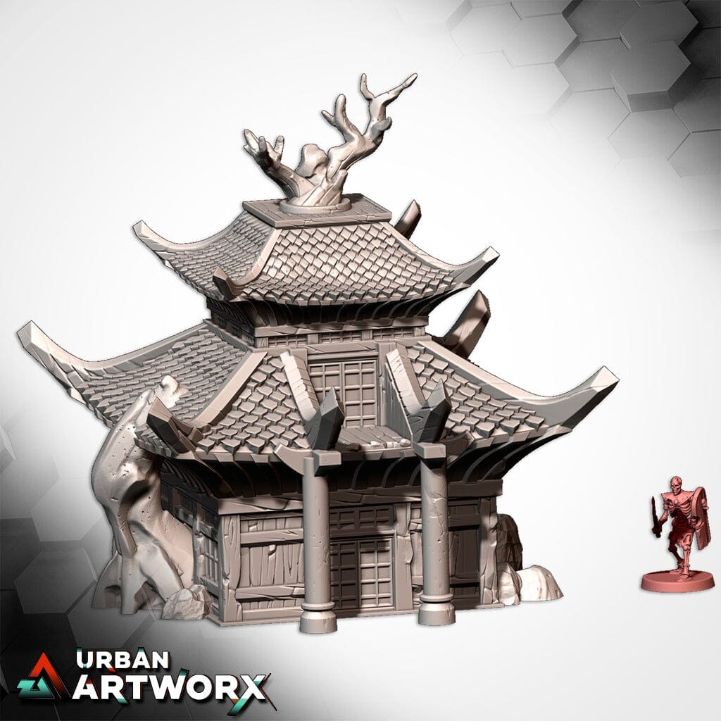 Tabletop Gelände - Txarli Factory - Oriental Buildings Txarli Factory Temple