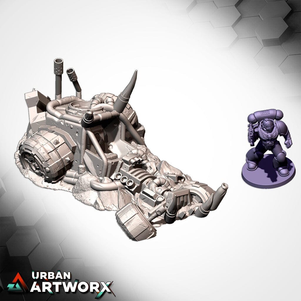 Tabletop Gelände - Txarli Factory - Ork Buggies Txarli Factory Buggy 03 - V2