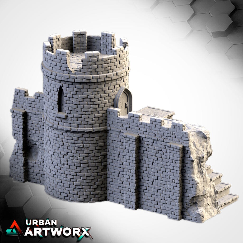 Tabletop Gelände - Txarli Factory - Ruined Castle Txarli Factory
