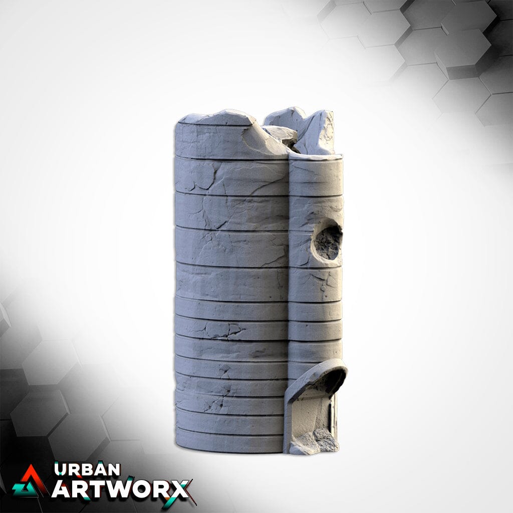 Tabletop Gelände - Txarli Factory - Silos & Tanks Txarli Factory