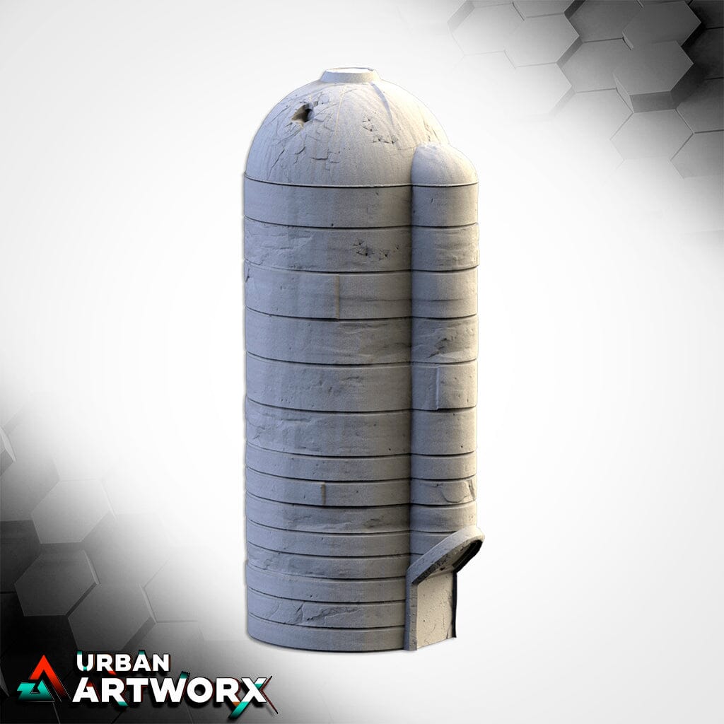 Tabletop Gelände - Txarli Factory - Silos & Tanks Txarli Factory