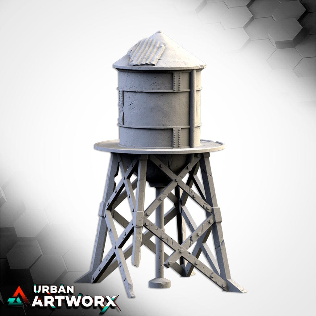 Tabletop Gelände - Txarli Factory - Silos & Tanks Txarli Factory Tank 02