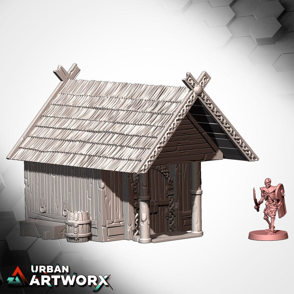 Tabletop Gelände - Txarli Factory - Village of Middle Earth Txarli Factory House 06