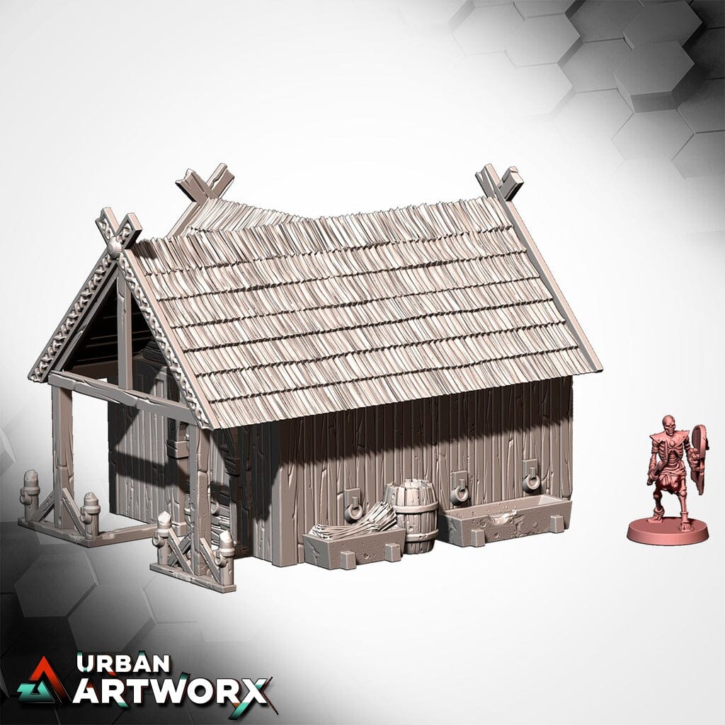 Tabletop Gelände - Txarli Factory - Village of Middle Earth Txarli Factory House 07