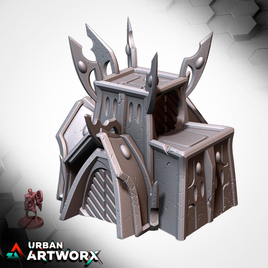 Tabletop Gelände - Txarli Factory - Village of the Dark Elves Txarli Factory House 03