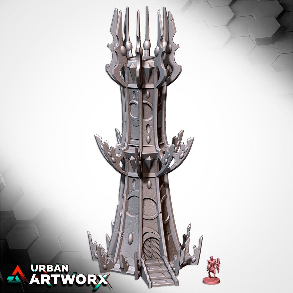 Tabletop Gelände - Txarli Factory - Village of the Dark Elves Txarli Factory Tower