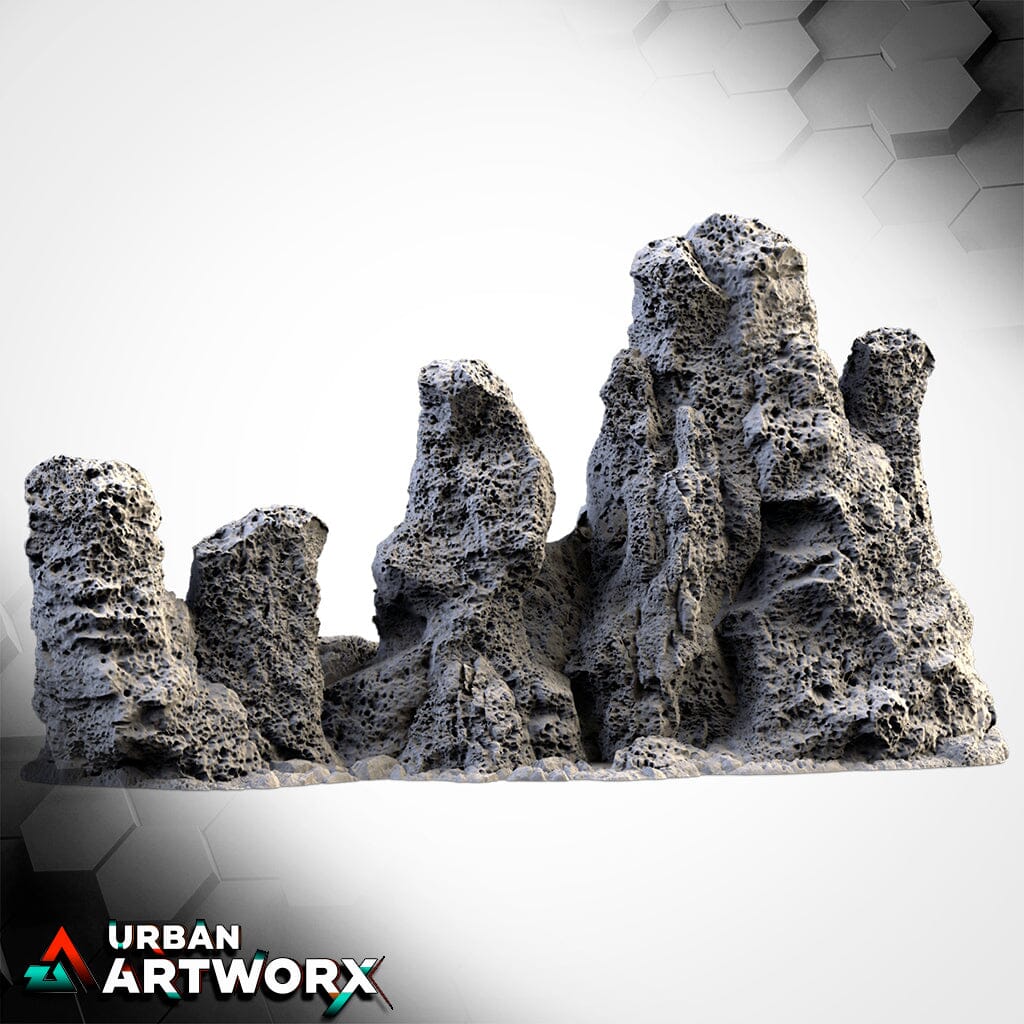 Tabletop Gelände - Txarli Factory - Volcanic Stones Txarli Factory