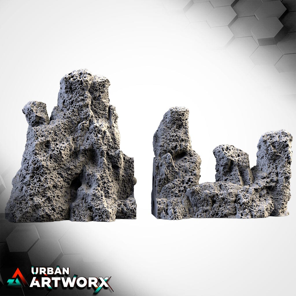 Tabletop Gelände - Txarli Factory - Volcanic Stones Txarli Factory
