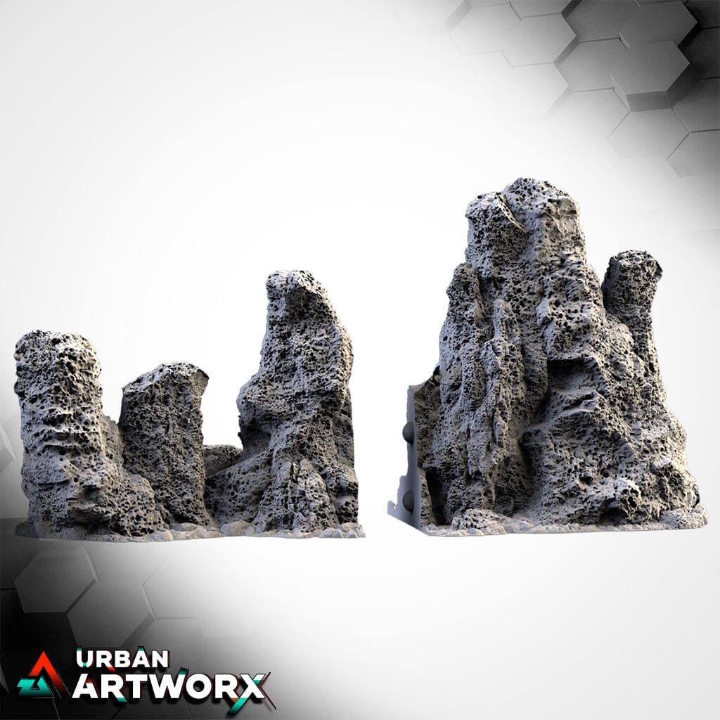 Tabletop Gelände - Txarli Factory - Volcanic Stones Txarli Factory