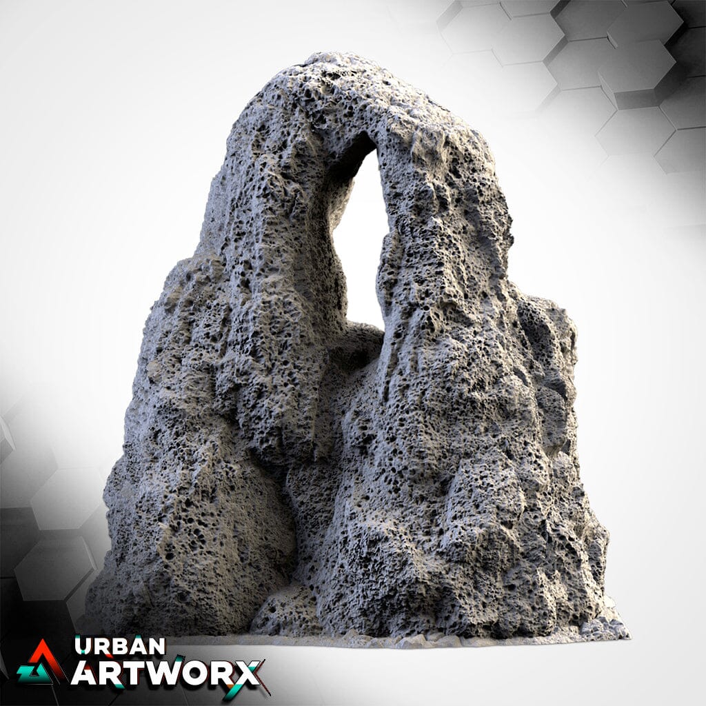 Tabletop Gelände - Txarli Factory - Volcanic Stones Txarli Factory Stone 04