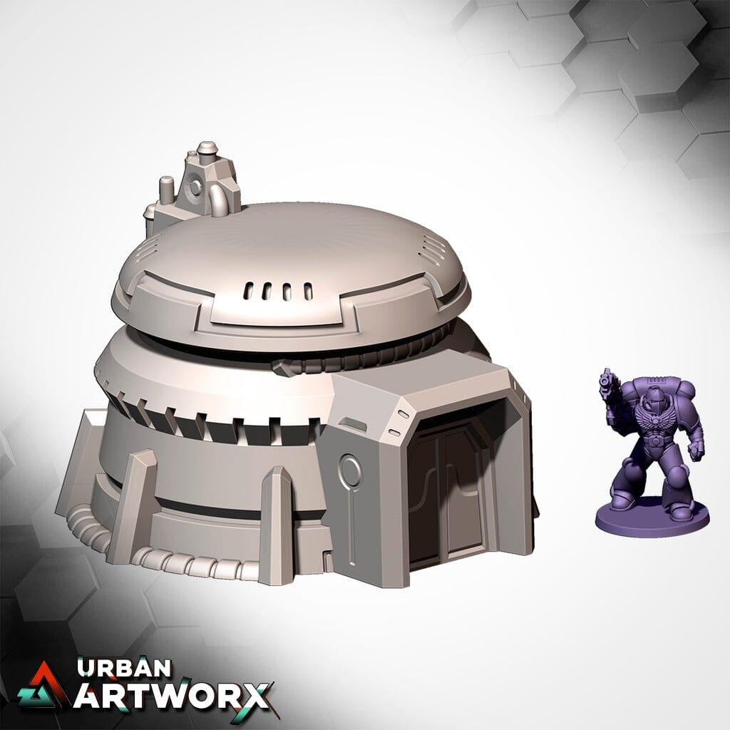 Tabletop Gelände - Txarli Factory - Xenos Buildings IV Txarli Factory