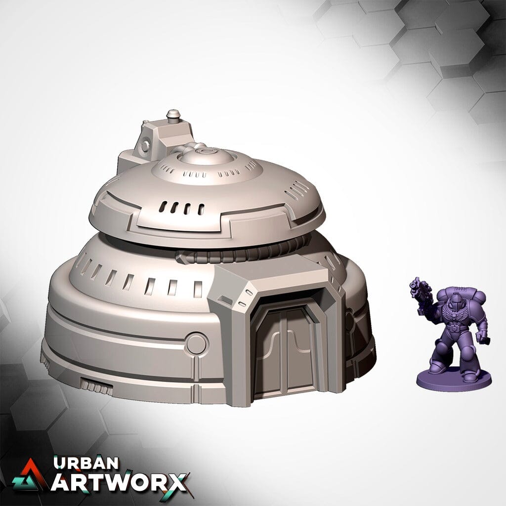 Tabletop Gelände - Txarli Factory - Xenos Buildings IV Txarli Factory Xeno House 02