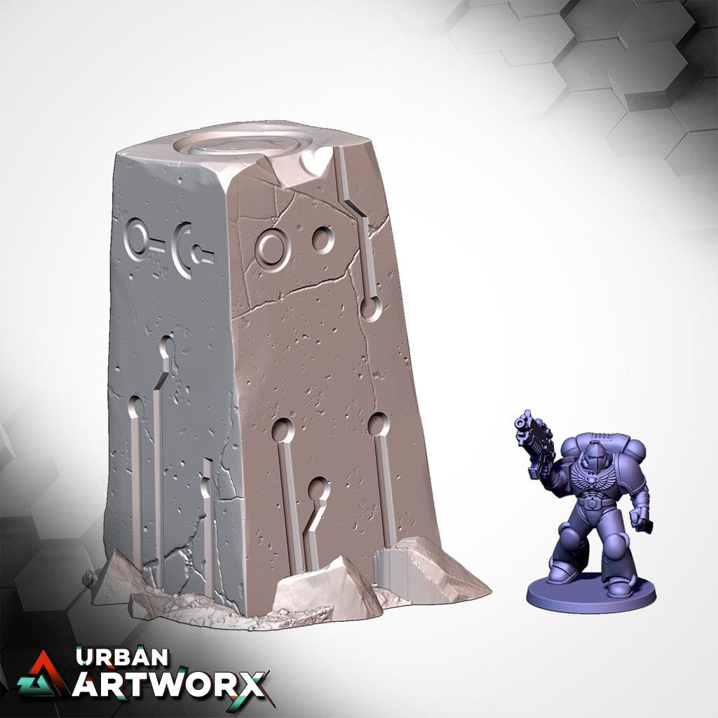 Tabletop Gelände - Txarli Factory - Xenos Monoliths Txarli Factory Monolith 02