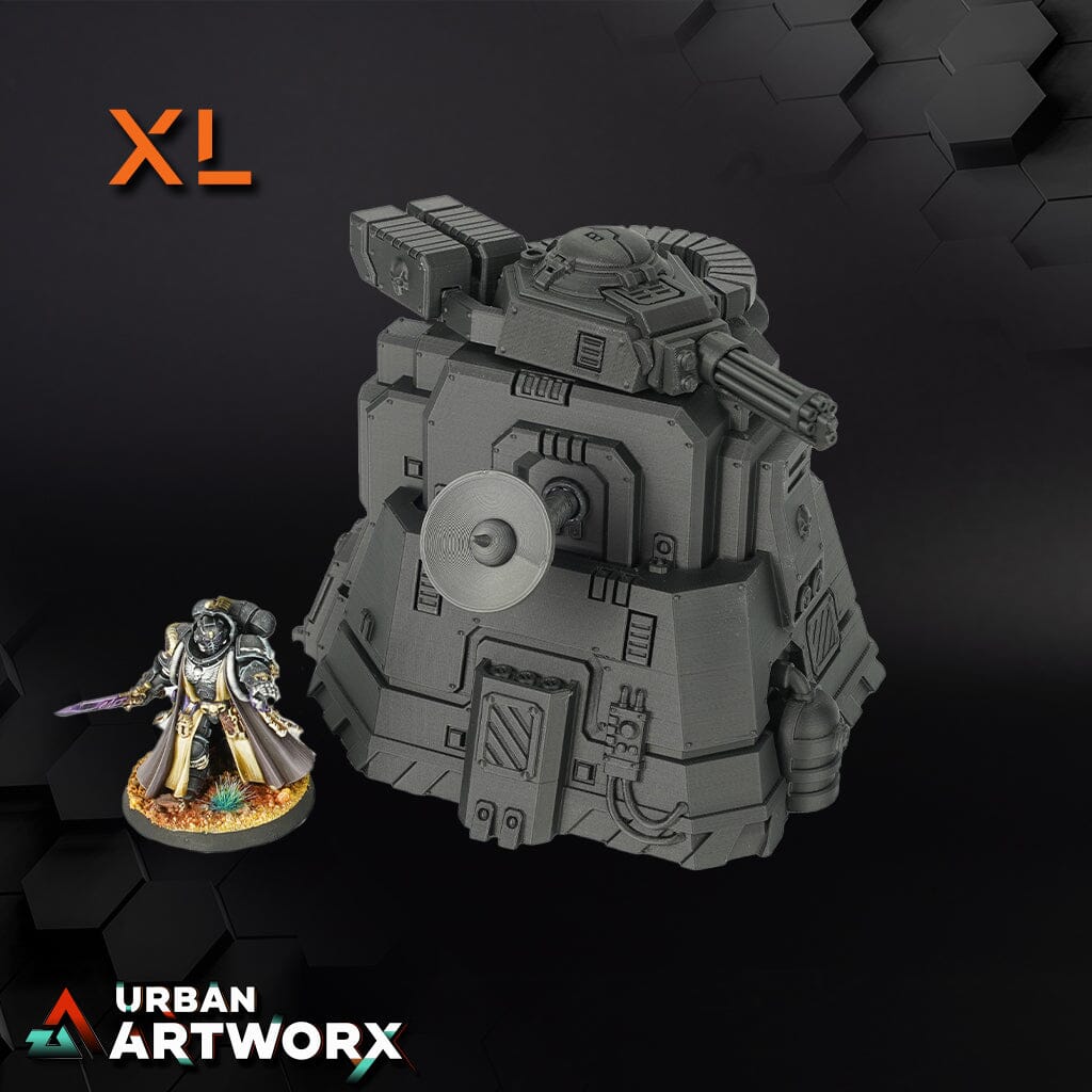 Tabletop Gelände - War Scenery - Chapters Headquarter- Armored Listening Post War Scenery