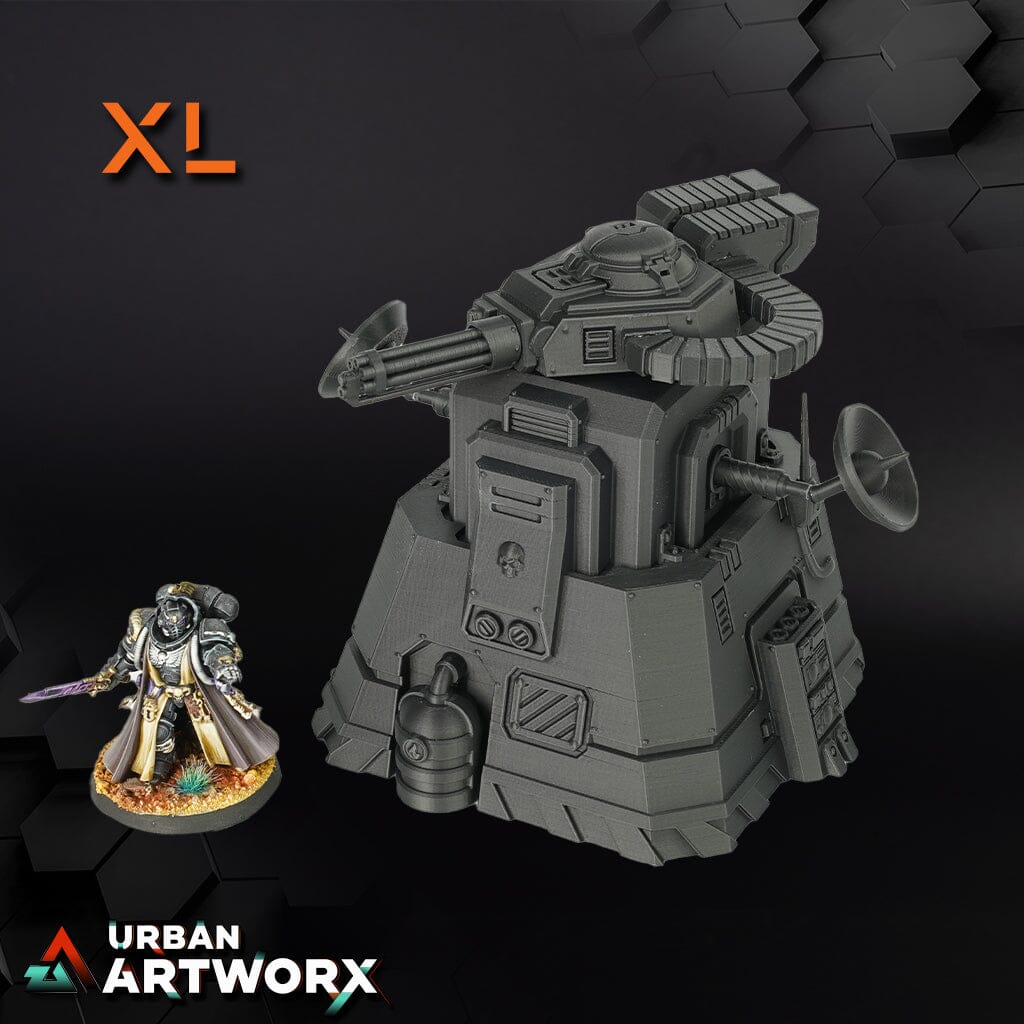 Tabletop Gelände - War Scenery - Chapters Headquarter- Armored Listening Post War Scenery XL (135%)