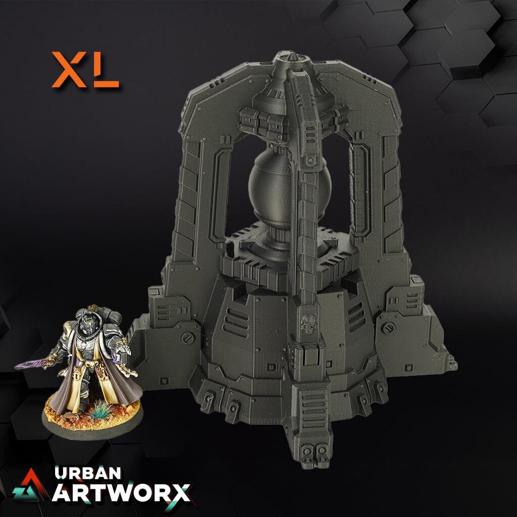 Tabletop Gelände - War Scenery - Chapters Headquarter- Armored Plasma Generator Ball War Scenery