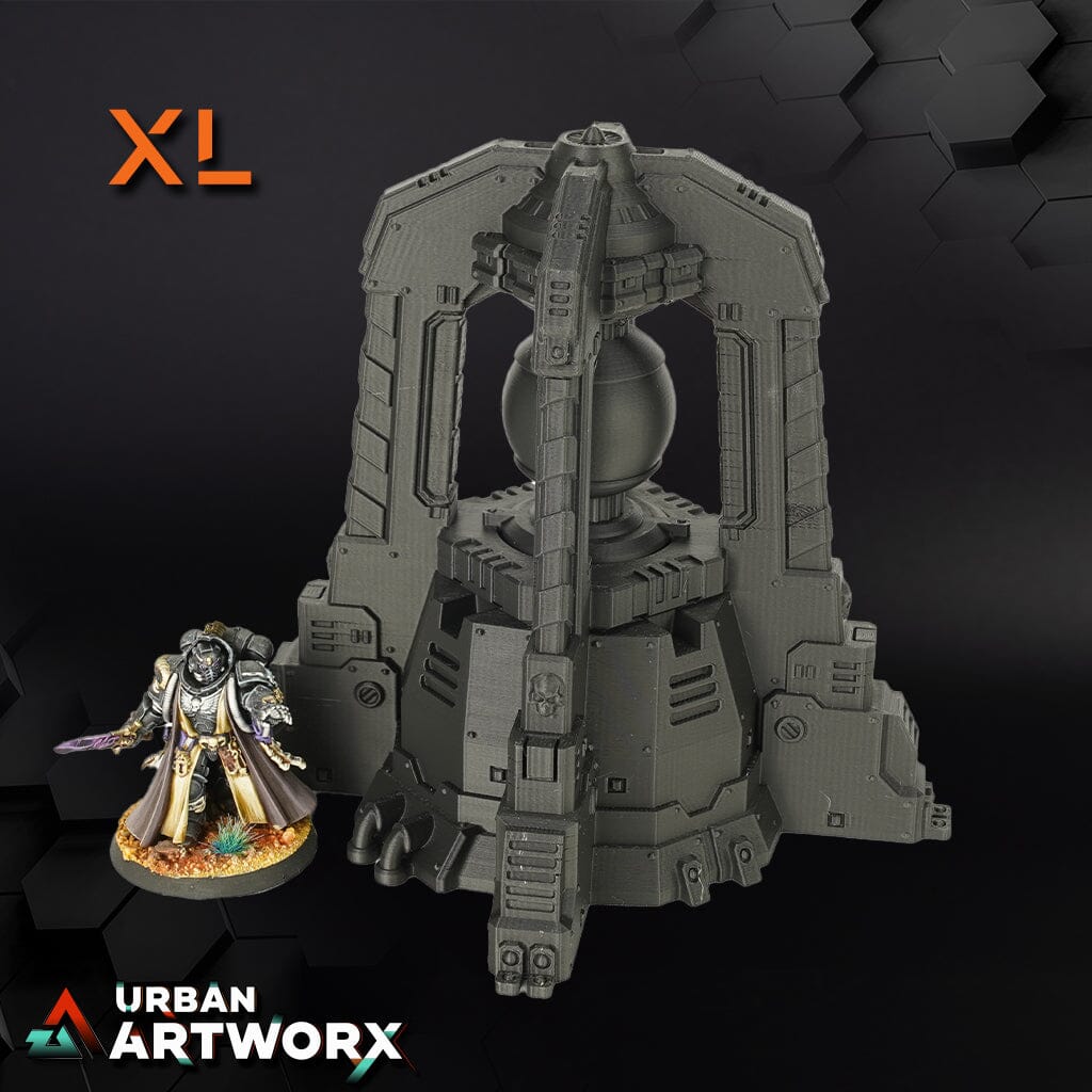 Tabletop Gelände - War Scenery - Chapters Headquarter- Armored Plasma Generator Ball War Scenery One Piece XL (135%)