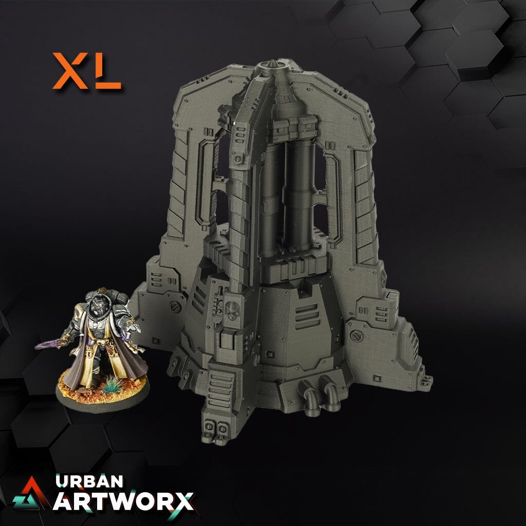 Tabletop Gelände - War Scenery - Chapters Headquarter- Armored Plasma Generator I War Scenery