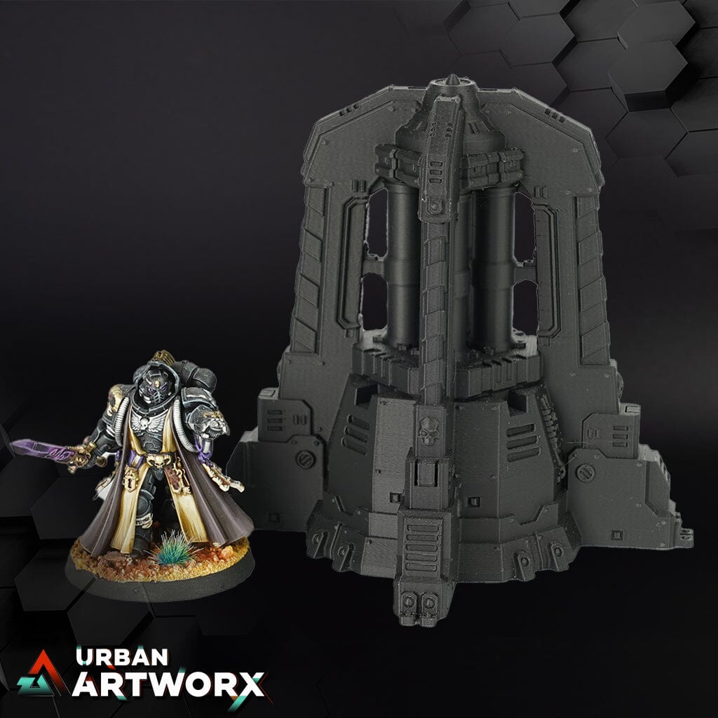 Tabletop Gelände - War Scenery - Chapters Headquarter- Armored Plasma Generator I War Scenery One Piece