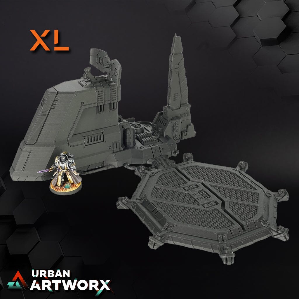 Tabletop Gelände - War Scenery - Chapters Headquarter - Orbital Command War Scenery XL (135%)