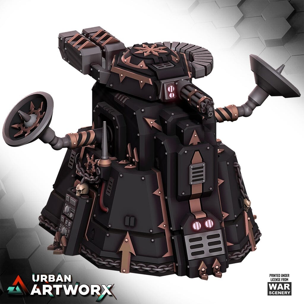 Tabletop Gelände - Warscenery - Corrupted Snctum - Chaos Armored Listening Post War Scenery