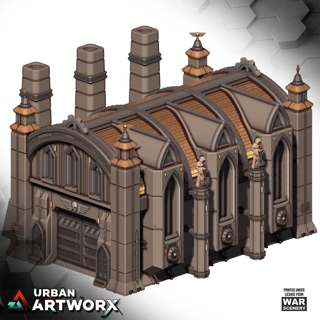 Tabletop Gelände - Warscenery - Fall of Castograd - Heavy Factory War Scenery