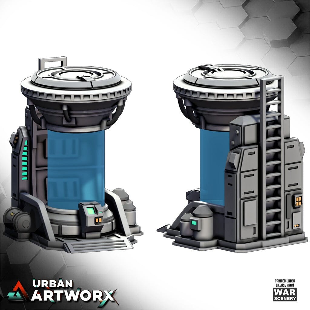 Tabletop Gelände - Warscenery - Rebel Command Base - Healing Pod War Scenery