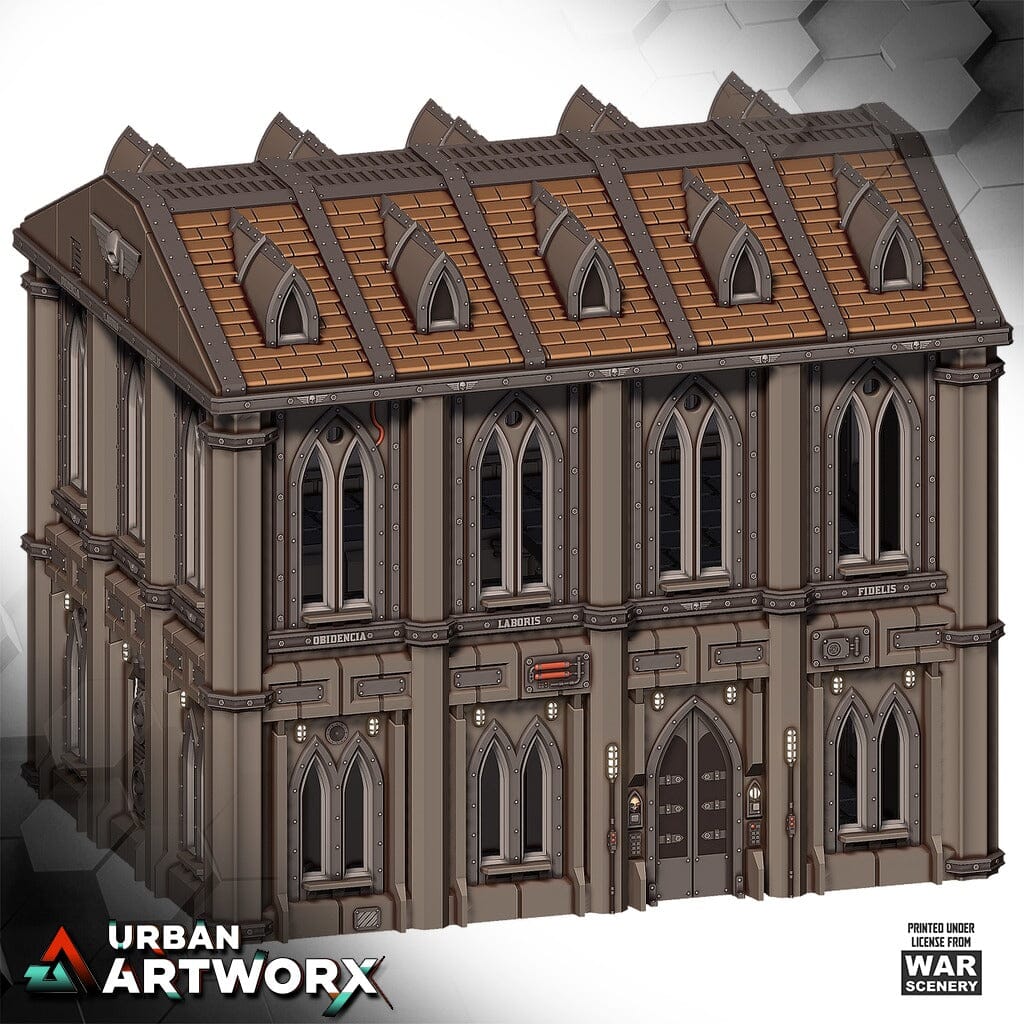 Tabletop Gelände - Warscenery - Siege of Castograd - Hab Block War Scenery