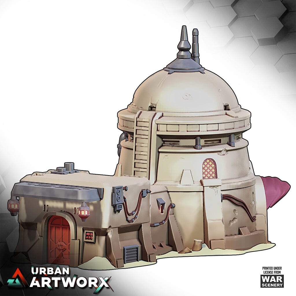 Tabletop Gelände - Warscenery - Streets of Yar'kassy - Desert Tower House War Scenery