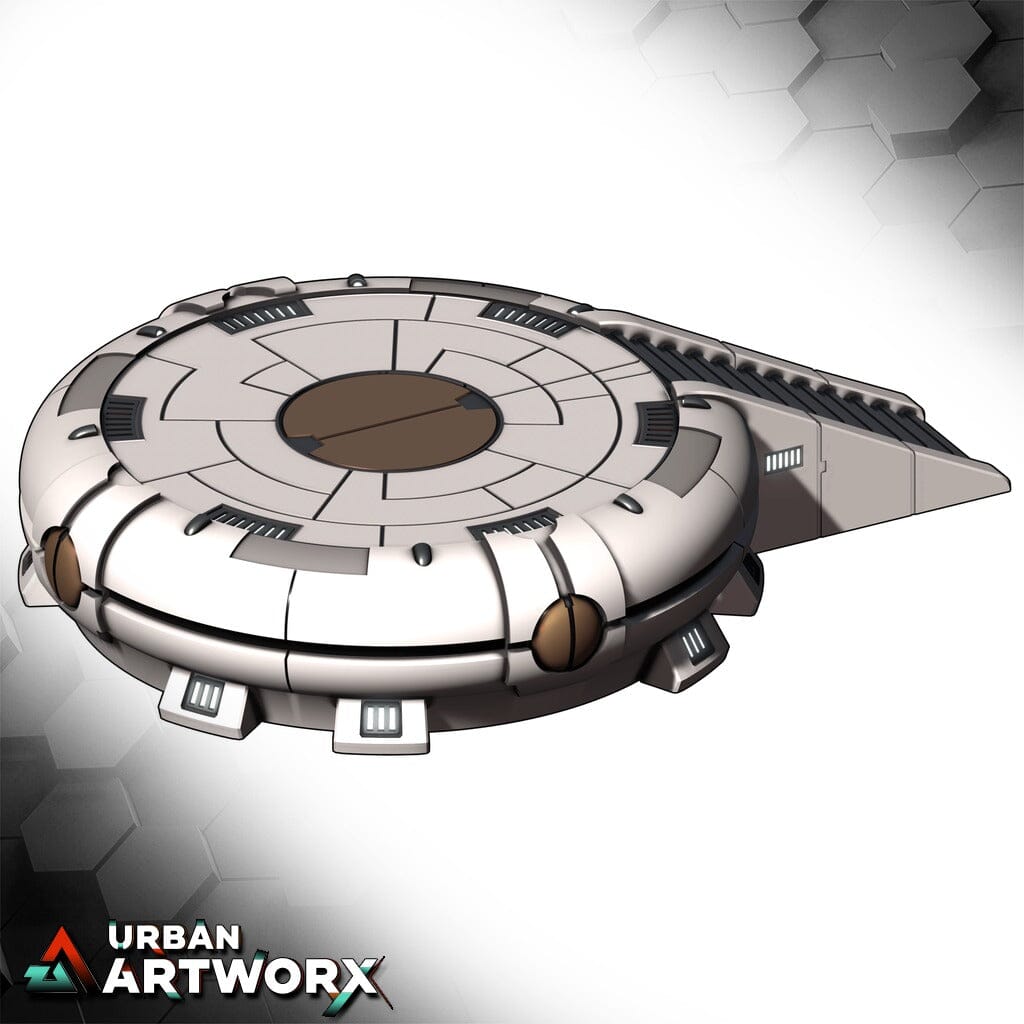 Tabletop Gelände - Warscenery - United Empire - Landing Pad War Scenery