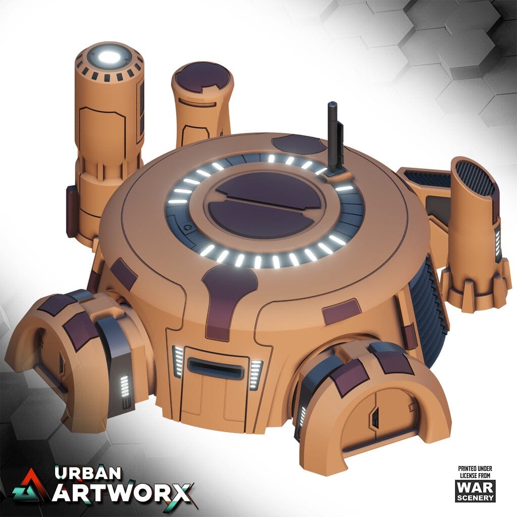 Tabletop Gelände - Warscenery - United Frontier - Barracks War Scenery