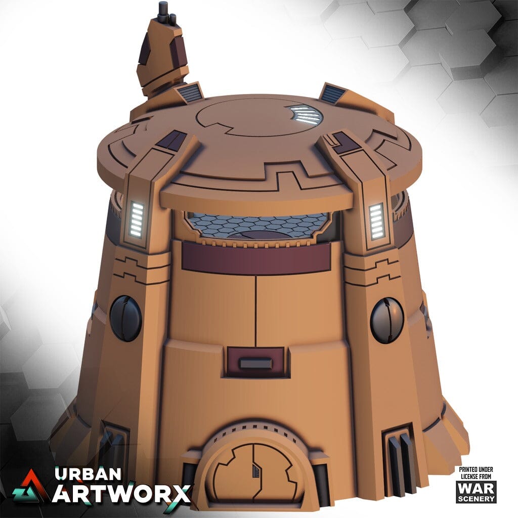 Tabletop Gelände - Warscenery - United Frontier - Heavy Bunker War Scenery