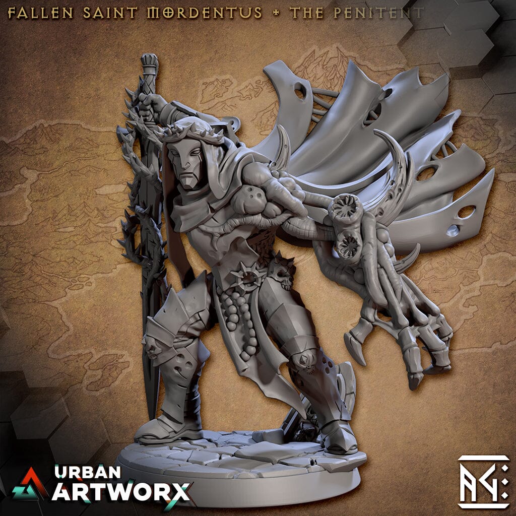 Tabletop Miniaturen - Artisan Guild - Rodburg Cultist of Melmora - Fallen Saint Mordentus - The Penitent Artisan Guild